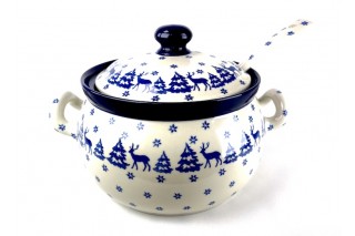 190 Bunzlau Pan - Soepterrine 1931X Pannen
